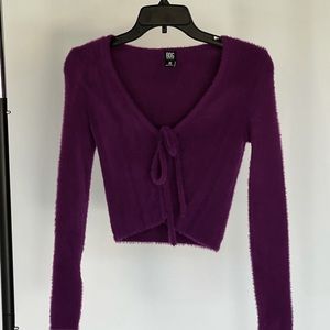 Urban Outfitters fuzzy crop